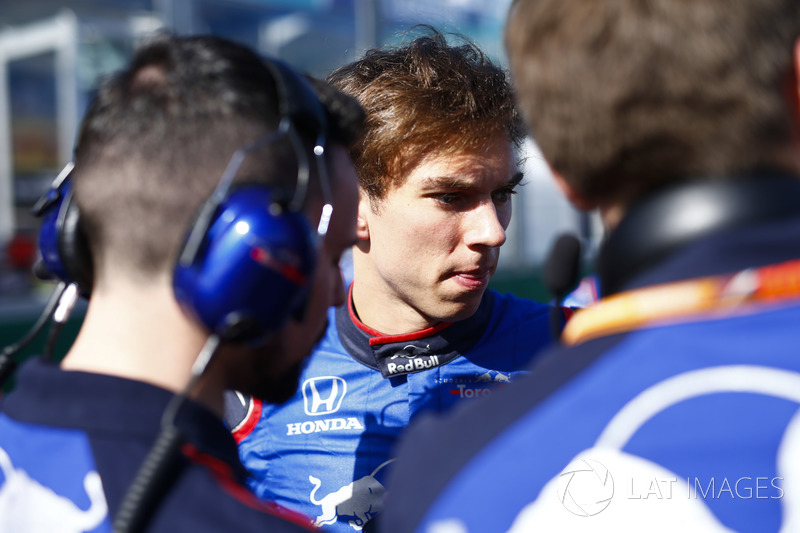 Abandon : Pierre Gasly (Toro Rosso)