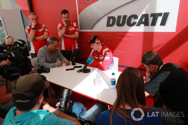 Jorge Lorenzo, Ducati Team