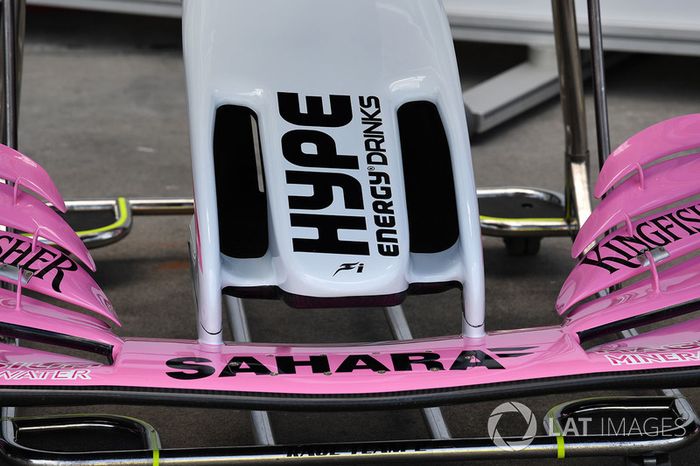 Force India VJM11 nose detail