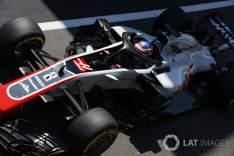 16º Romain Grosjean, Haas F1 Team VF-18 (481 vueltas)