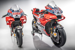 Motoren van Andrea Dovizioso en Jorge Lorenzo, Ducati Team