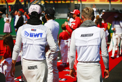 Серхіо Перес Force India, Кевін Магнуссен, Haas F1 Team