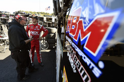 Harrison Burton, Kyle Busch Motorsports Toyota and Mike Hillman