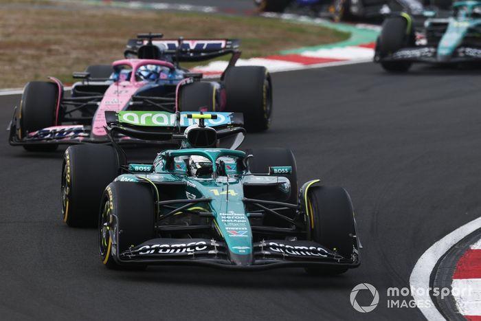 Lance Stroll, Aston Martin Racing, Fernando Alonso, Aston Martin Racing, Pierre Gasly, Alpine