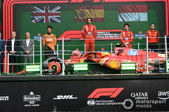 133 - Carlos Sainz, 1º en el GP de México 2024 con Ferrari