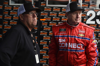 Bill Elliott, GMS Racing, Chevrolet Camaro ISM Connect and Mike Beam
