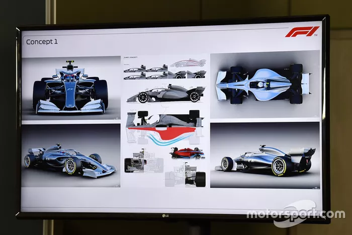 Boceto del F1 2021 