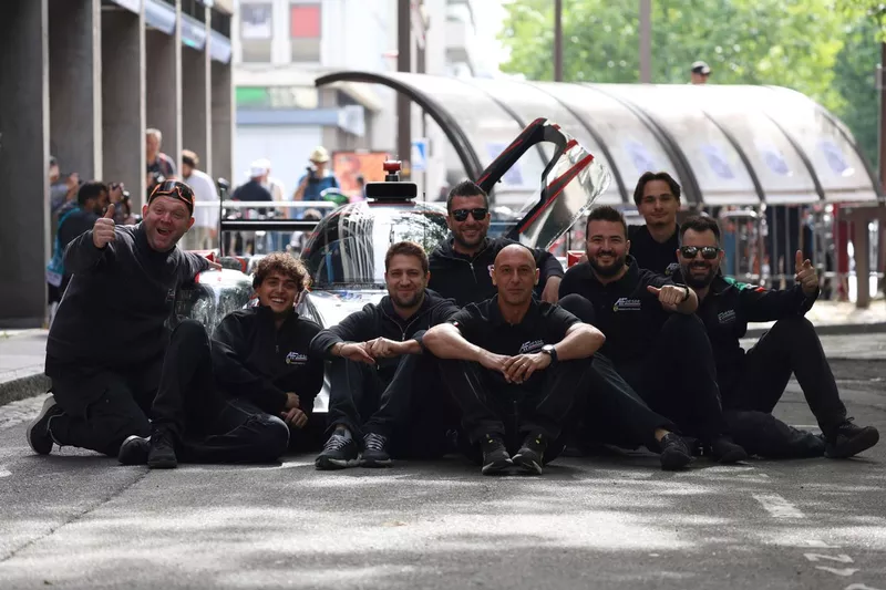 #183 AF Corse Oreca 07 - Gibson, membres de l'équipe