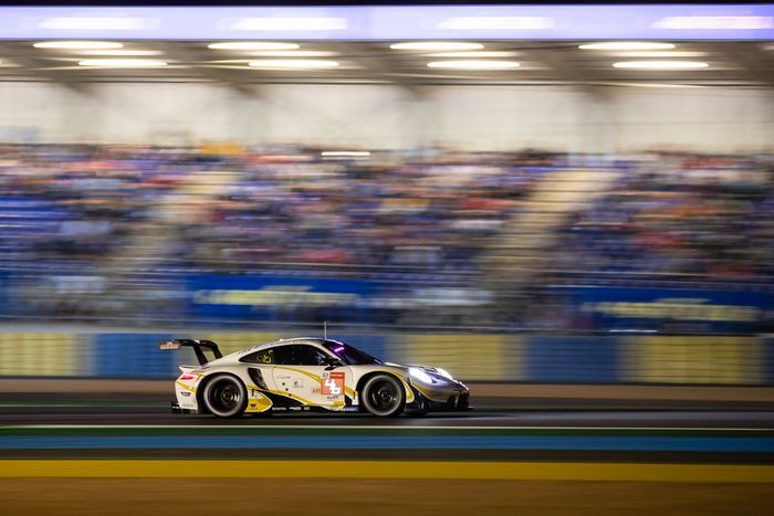 #46 Team Project 1 Porsche 911 RSR - 19 LMGTE Am, Dennis Olsen, Anders Buchardt, Robert Foley