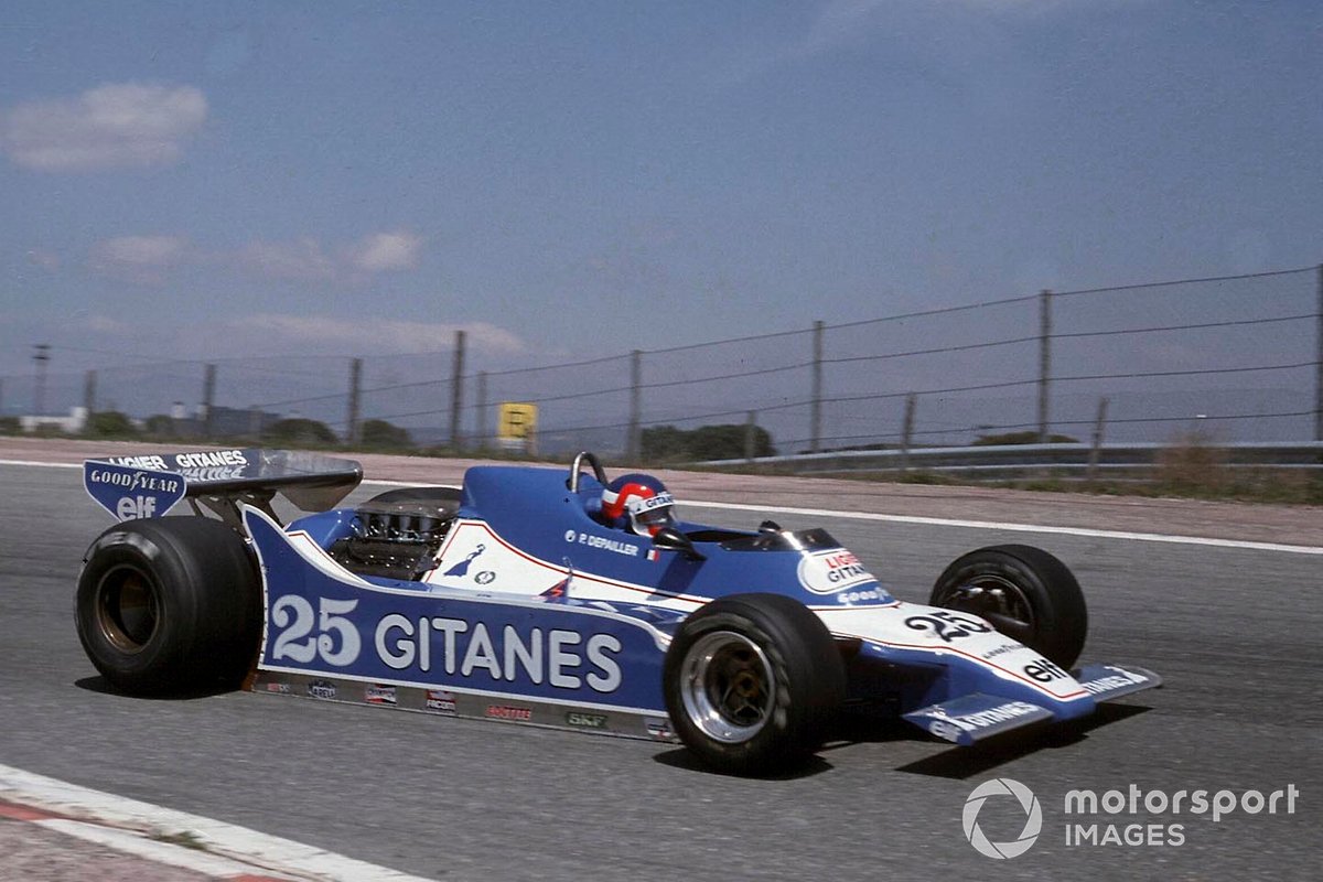 Depailler made a huge impact in his brief stint at Ligier, and won at Jarama before his hang-gliding accident 