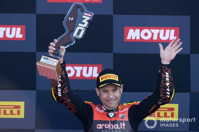 Podio: Alvaro Bautista, Aruba.it Racing Ducati