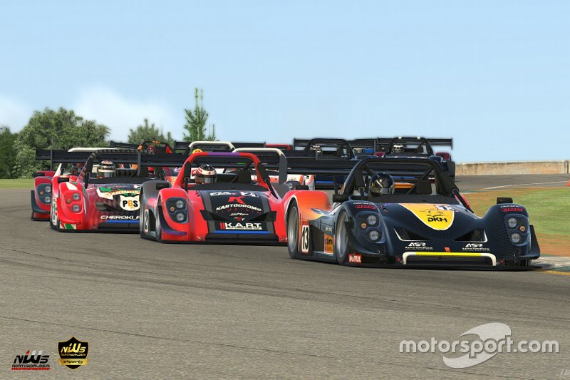 Imagen de la cita en Road Atlanta de la Liga Nacional de Escuderías