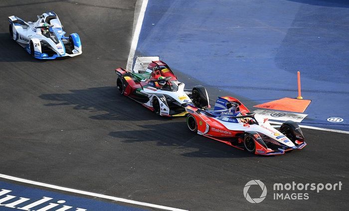 Pascal Wehrlein, Mahindra Racing, M5 Electro Lucas Di Grassi, Audi Sport ABT Schaeffler, Audi e-tron FE05, Antonio Felix da Costa, BMW I Andretti Motorsports, BMW iFE.18 