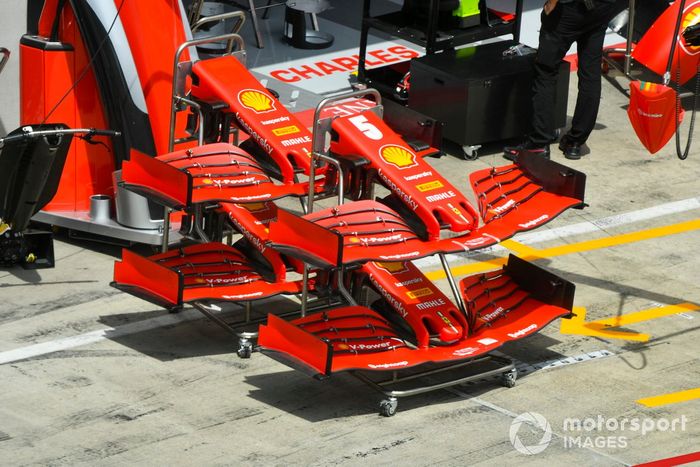 Alerón delantero del Ferrari SF1000 