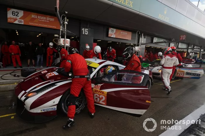 #62 Red River Sport Ferrari 488 GTE EVO: Bonamy Grimes, Johnny Mowlem, Charles Hollings