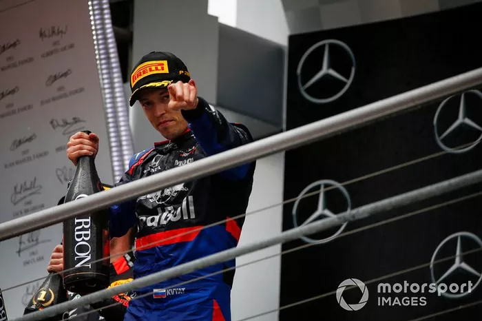 13º Daniil Kvyat: 37 pontos, 1 pódio (3º na Alemanha)