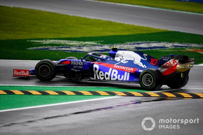 Pierre Gasly, Toro Rosso STR14, gira