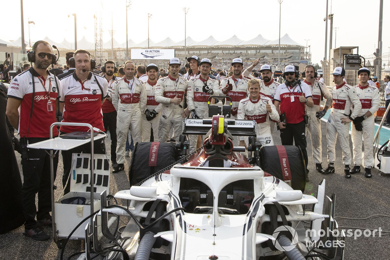 A start előtt - Abu Dhabi Nagydíj - F1 2018