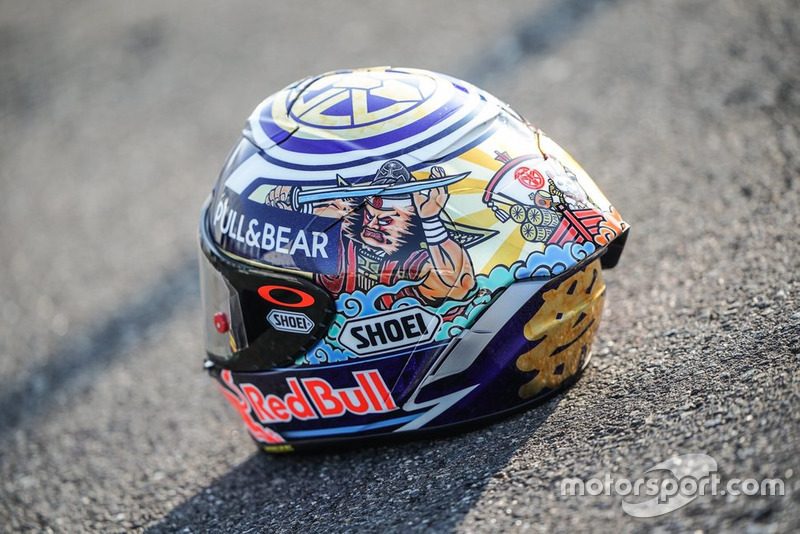 Le casque spécial de Marc Márquez pour le Grand Prix du Japon