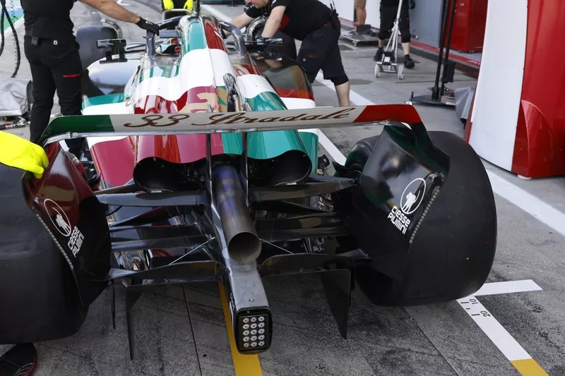 Détails techniques de l'Alfa Romeo Racing C43