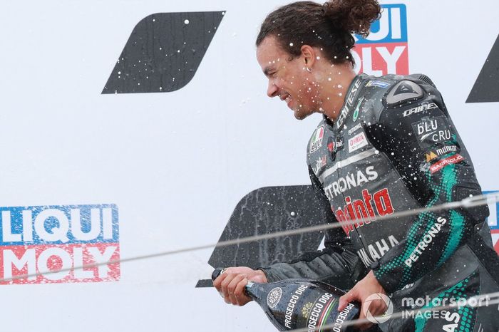 Podio: Franco Morbidelli, Petronas Yamaha SRT