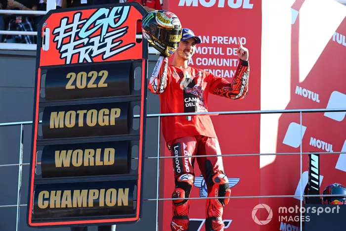Campeón del mundo Francesco Bagnaia, Ducati Team