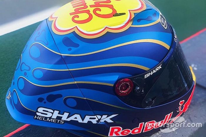 Il casco di Jorge Lorenzo, Repsol Honda Team, che omaggia il suo primo casco