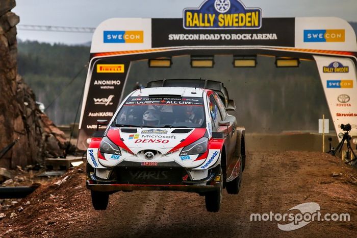 Elfyn Evans, Scott Martin, Toyota Gazoo Racing WRT Toyota Yaris WRC
