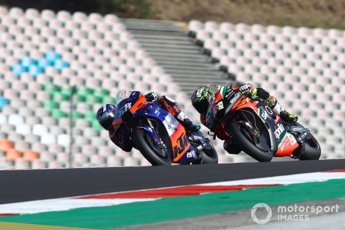 Miguel Oliveira, Red Bull KTM Tech 3 Aleix Espargaro, Aprilia Racing Team Gresini