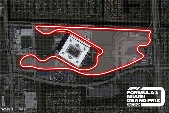 El circuito de Miami para la F1