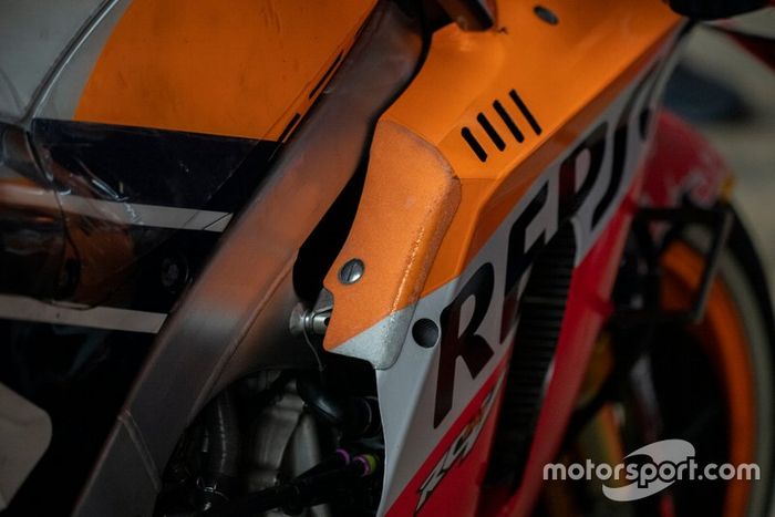 Jorge Lorenzo, Repsol Honda Team, fuel tank