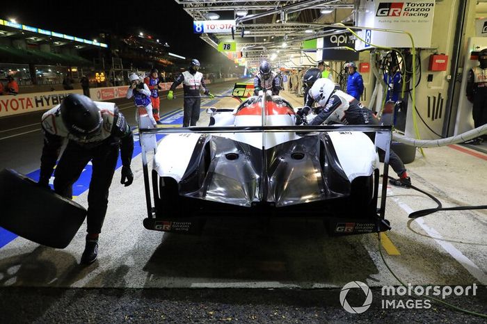 #7 Toyota Gazoo Racing Toyota TS050: Mike Conway, Kamui Kobayashi, Jose Maria Lopez