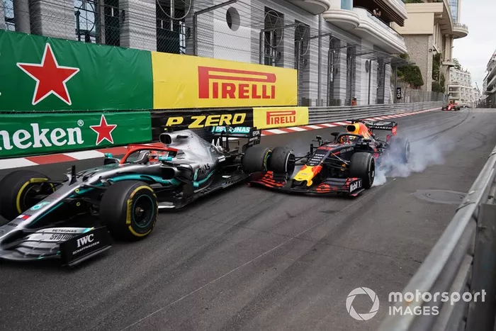  La secuencia del ataque de Verstappen a Hamilton en Mónaco 2019