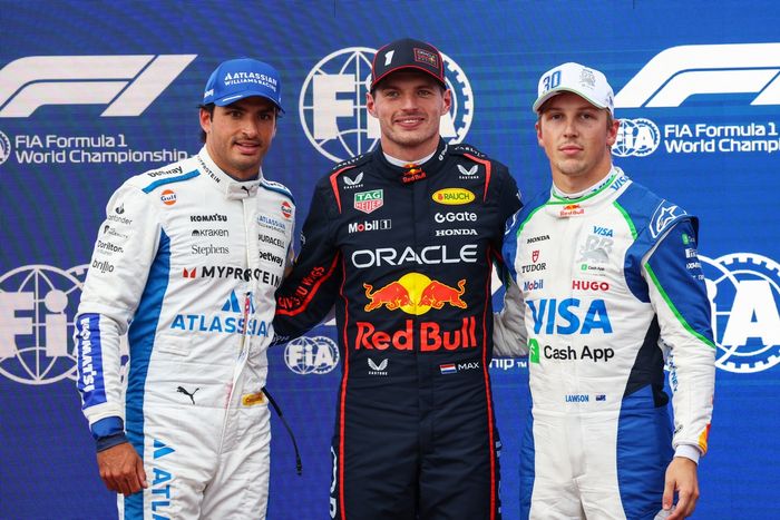 Max Verstappen, Red Bull Racing, Liam Lawson, Racing Bulls Team, Carlos Sainz, Williams