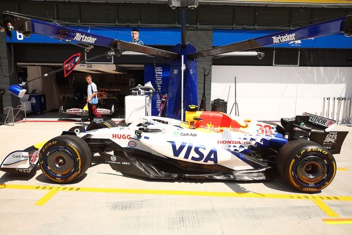 Detalle técnico Racing Bulls