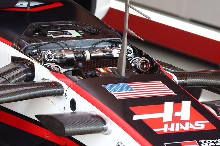 Dettaglio tecnico Haas VF-25
