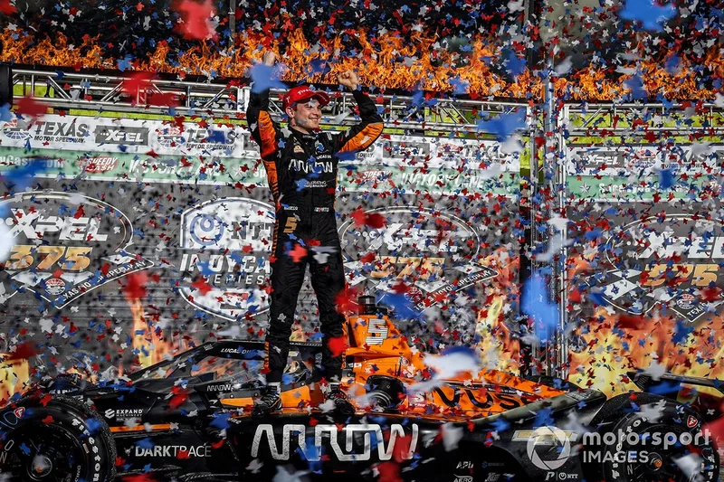 Ganador Patricio O'Ward, Arrow McLaren SP Chevrolet
