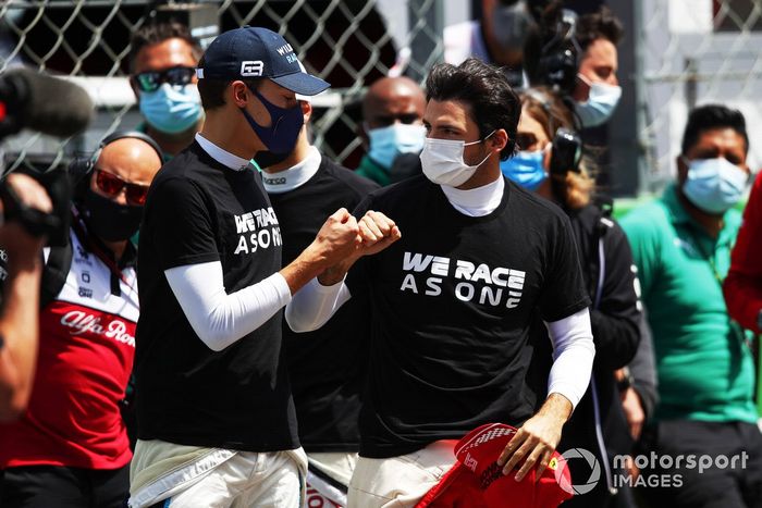 George Russell, Williams, Carlos Sainz Jr., Ferrari