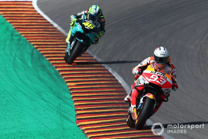 Marc Márquez, Repsol Honda Team, Valentino Rossi, Petronas Yamaha SRT