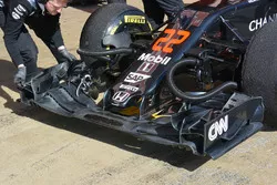 McLaren MP4-31 alerón trasero