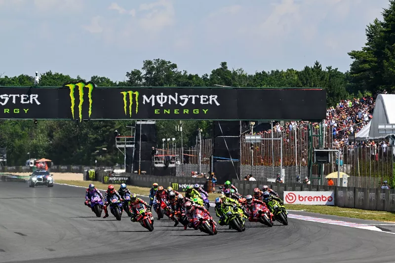 Départ de la course