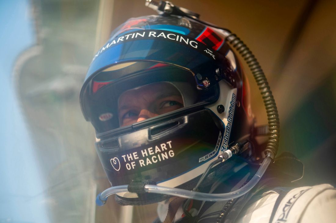 #27 Equipo Heart Of Racing Aston Martin Vantage AMR LMGT3: Zacharie Robichon