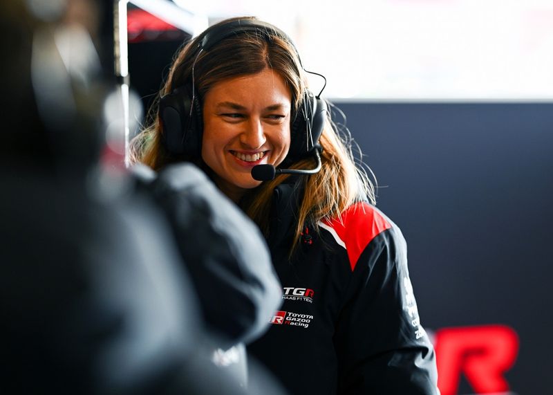 Laura Mueller, ingénieure de course chez Haas F1 Team