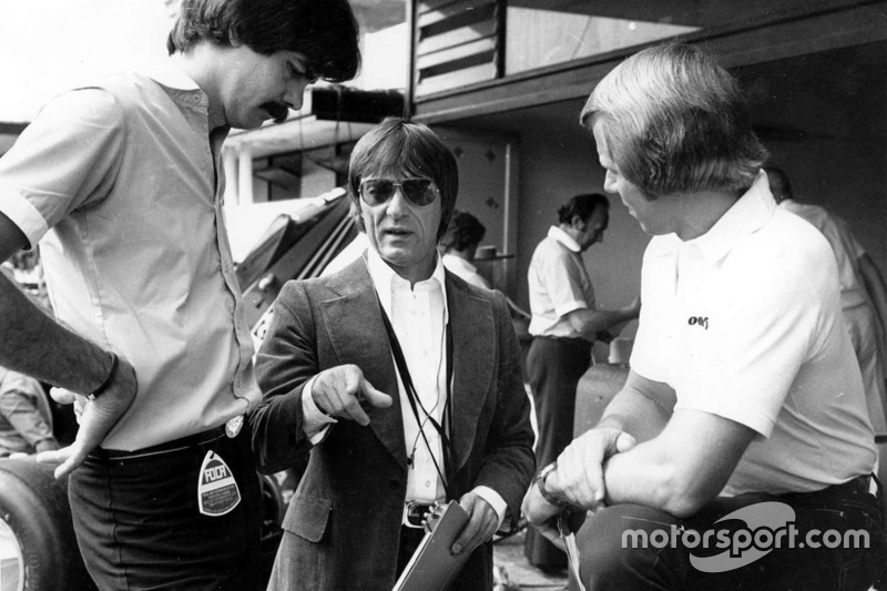 Bernie Ecclestone with Gordon Murray