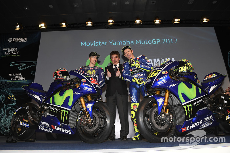 Валентино Россі, Маверік Віньялес, Yamaha Factory Racing, Коудзі Цуя, президент Yamaha Factory Racing