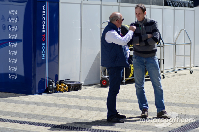 Судья РАФ Василий Скрыль и редактор Motorsport.com Александр Кабановский