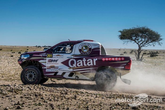 #201 Nasser Al-Attiyah, Toyota Hilux Overdrive 