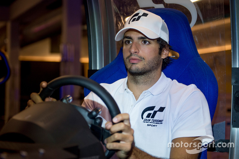 Carlos Sainz, embajador del GT Sport