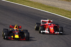 Макс Ферстаппен, Red Bull Racing RB13, Кімі Райкконен, Ferrari SF70H
