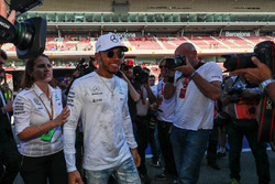 Le vainqueur Lewis Hamilton, Mercedes AMG F1